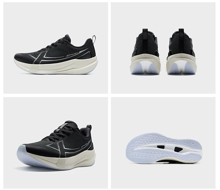 Chaussures de jogging et de course Xtep 2000km 5.0 pour femmes, amorti, design tendance, couleur durable et résistante, semelle élastique, baskets 874118110024