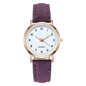 Montres-bracelets pour femmes Montre Femme Montres pour femmes Bracelet en cuir lumineux Montre simple Montre élégante à la mode Montre à quartz Reloj Mujer