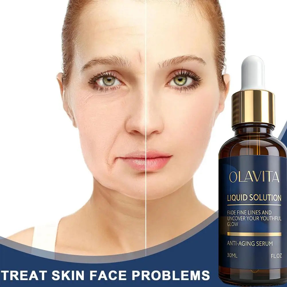Sérum anti-âge 30 ml, nutrition profonde, raffermissant, atténue les ridules, sérum facial hydratant, réduit les rides, soin réparateur pour la peau