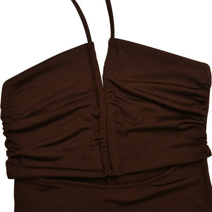 Robes midi sexy sans manches pour femme, dos nu, coupe slim, pour boîte de nuit et soirée, robe moulante élégante pour femme, vestidos elegantes para mujer
