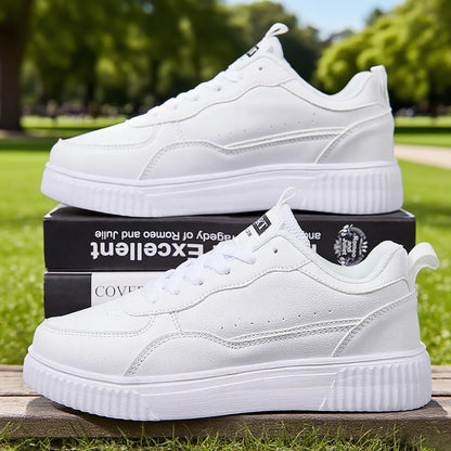 Chaussures décontractées pour femmes, respirantes, plates, pour la marche, baskets blanches, chaussures féminines de sport, de course, de marche en extérieur pour hommes