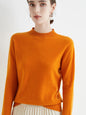 AOSSVIAO 2026 Automne Hiver pull à col montant factice uni pour femmes, pull en maille décontracté pour femmes, vêtements féminins basiques, hauts doux de base