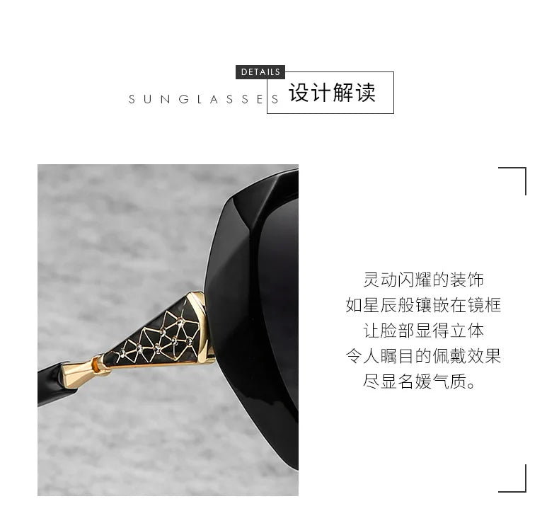 Lunettes de soleil pour femmes, lunettes polarisées, lunettes optiques, prescription personnalisée, myopie, hypermétropie