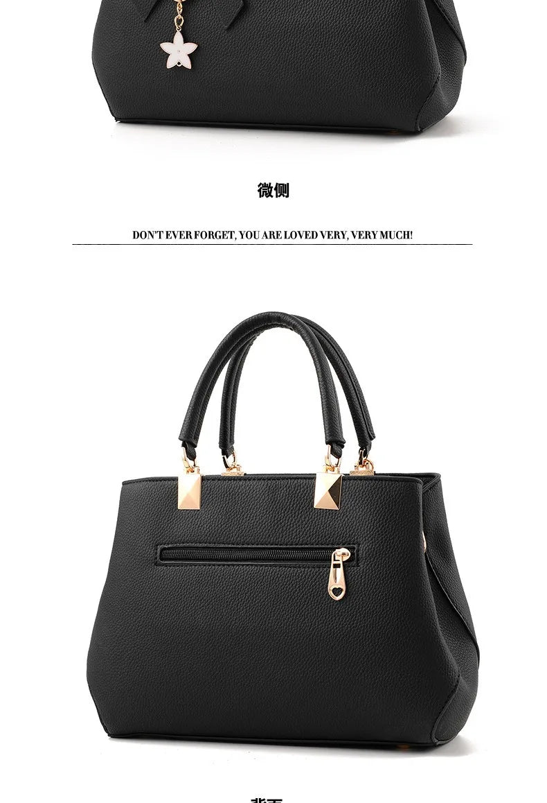 Nouvelle version coréenne tendance automne-hiver, sac pour femme avec nœud, sac portable à bandoulière, sac messager, sac « killer », sac pour maman, grande capacité