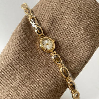 Montres de luxe haut de gamme pour femme, élégante montre-bracelet en quartz avec bijoux verts en jade, cadeau pour femme, montre habillée tendance pour dame