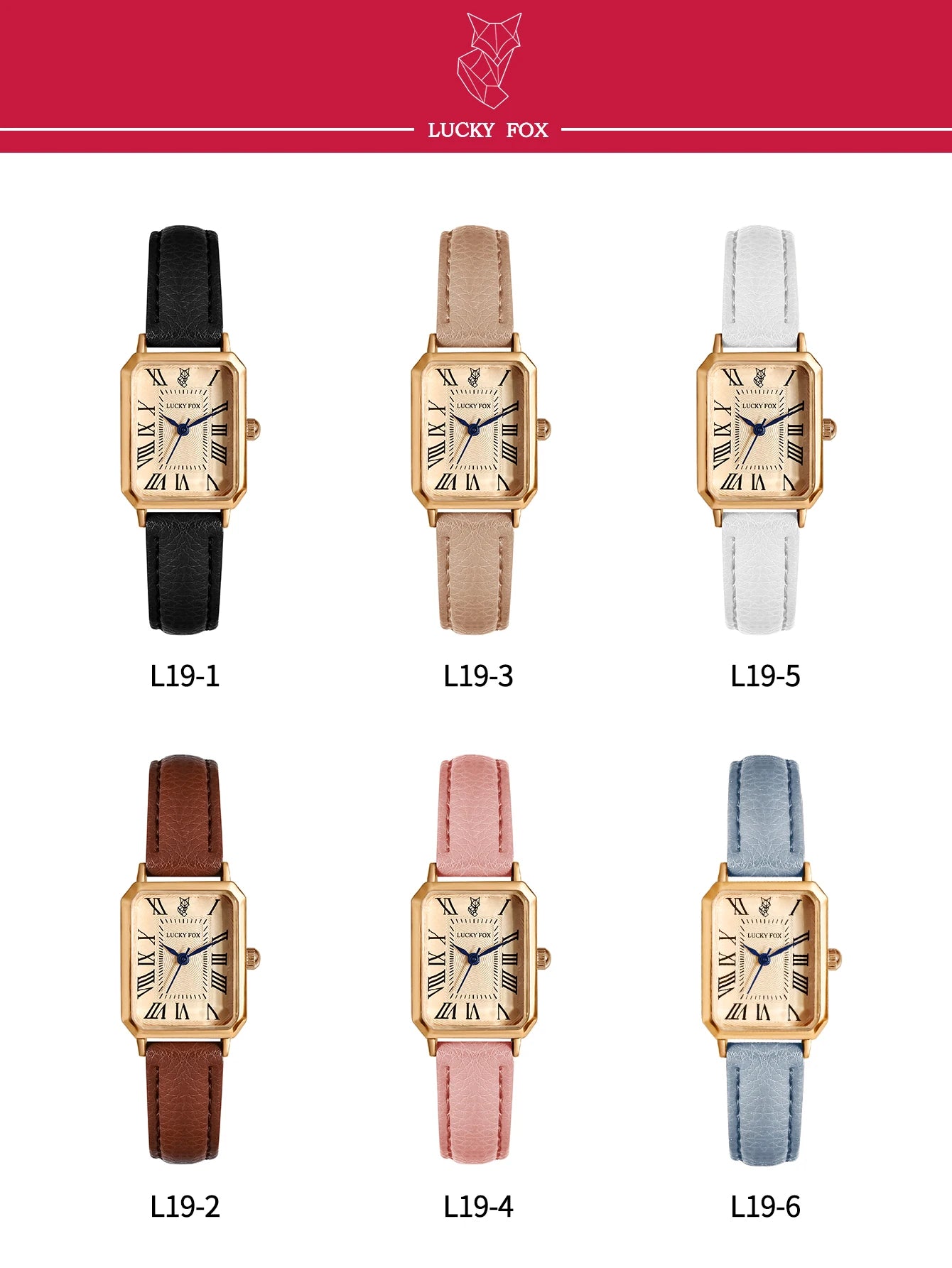 Montre-bracelet décontractée rétro à affichage numérique, cadran carré, bracelet en cuir, montre à quartz tendance pour femme, idée cadeau