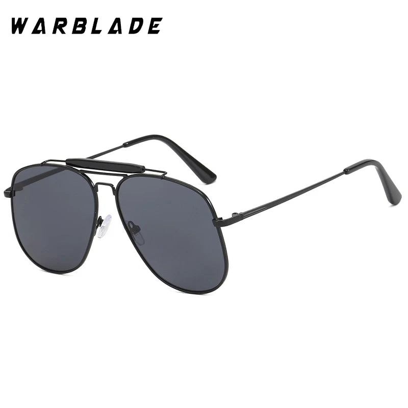Nouvelles lunettes de soleil aviateur classiques en métal à la mode pour femmes et hommes, design vintage de marque, lunettes de soleil pour extérieur, voyage et conduite, protection UV400, lunettes