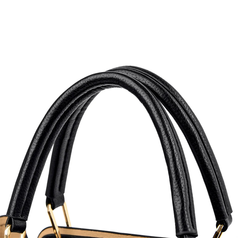 Sac bandoulière de luxe pour femme 2024, designer à 3 couches, grand sac à main en cuir à grande capacité pour femme, sac shopper de marque, sac fourre-tout messager.