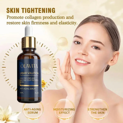 Sérum anti-âge 30 ml, nutrition profonde, raffermissant, atténue les ridules, sérum facial hydratant, réduit les rides, soin réparateur pour la peau