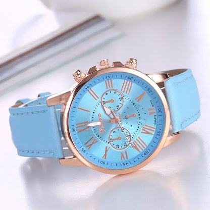 Montres pour femmes de marque, style sport et mode, montre pour dames, montre en cuir, montres-bracelets à quartz pour hommes, filles et femmes, montre femme