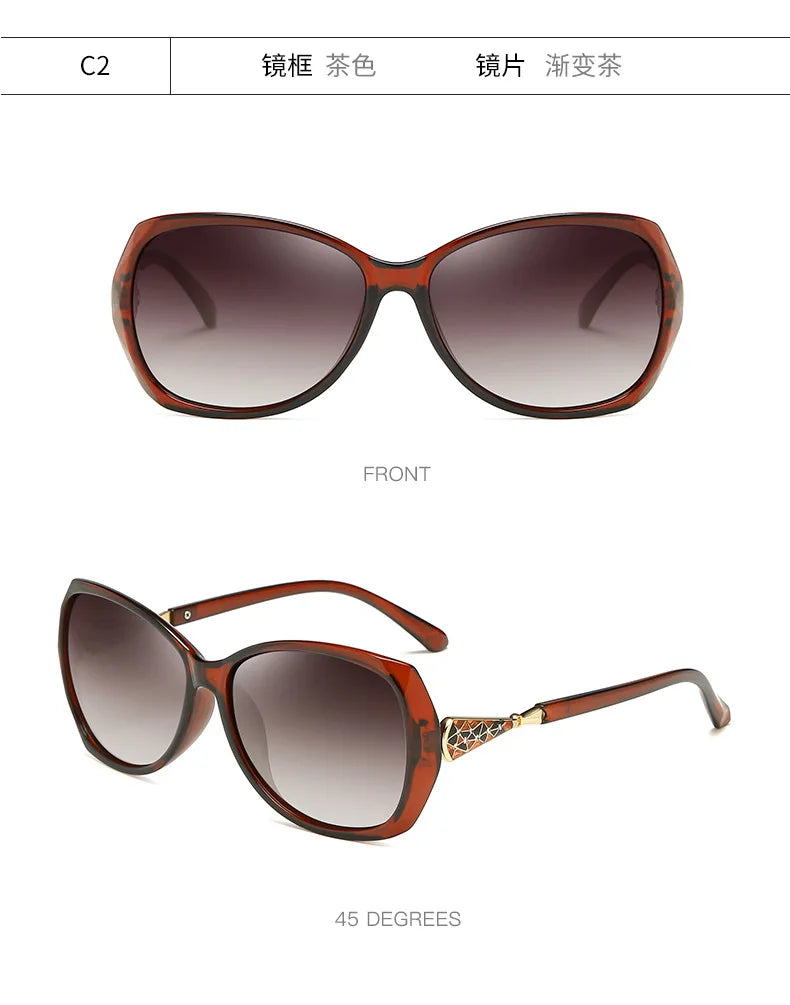 Lunettes de soleil pour femmes, lunettes polarisées, lunettes optiques, prescription personnalisée, myopie, hypermétropie