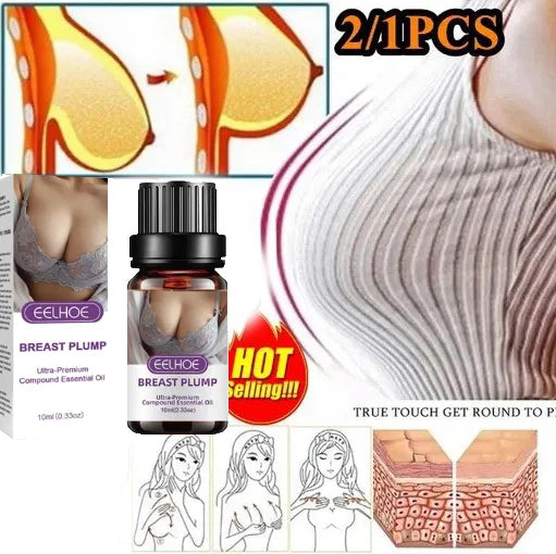 Huile essentielle de massage pour les seins, raffermissante, repulpante, favorisant la croissance, améliorant le volume, restaurant l’élasticité, huile d’augmentation mammaire sexy pour femmes