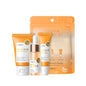 Ensemble de soins de la peau à la vitamine C LAIKOU 3 pièces : crème pour le visage, sérum et crème contour des yeux, hydratant, anti-rides, kit de soins du visage