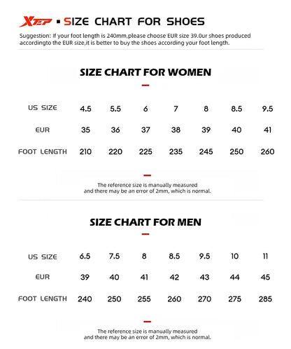 Chaussures de jogging et de course Xtep 2000km 5.0 pour femmes, amorti, design tendance, couleur durable et résistante, semelle élastique, baskets 874118110024