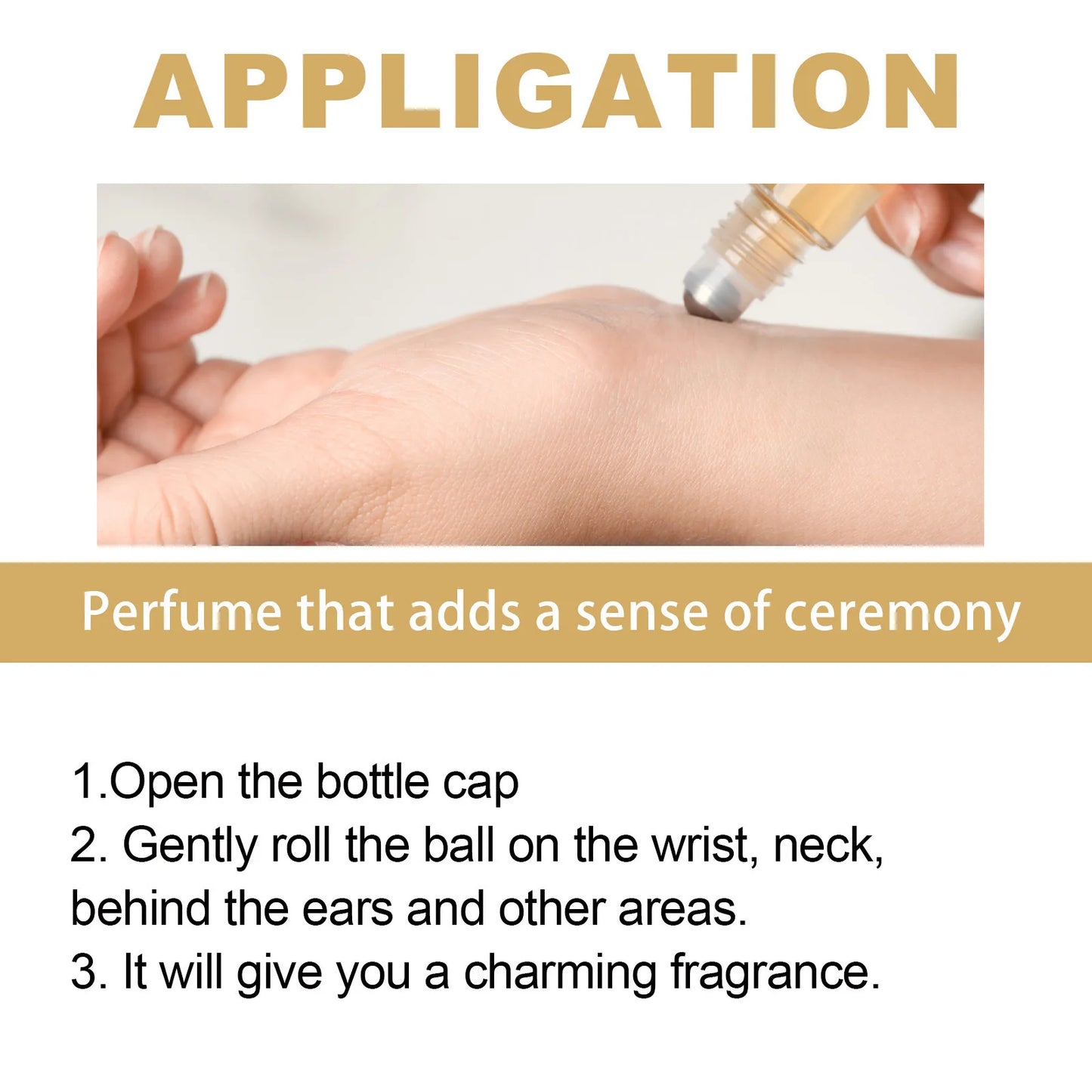 EUQEE 10 ml Huile de parfum à bille pour femmes – huiles aromatiques Coconut Vanilla, Bubble Gum, Bright Crystal, Bombshell, Midnight Rose, Angel