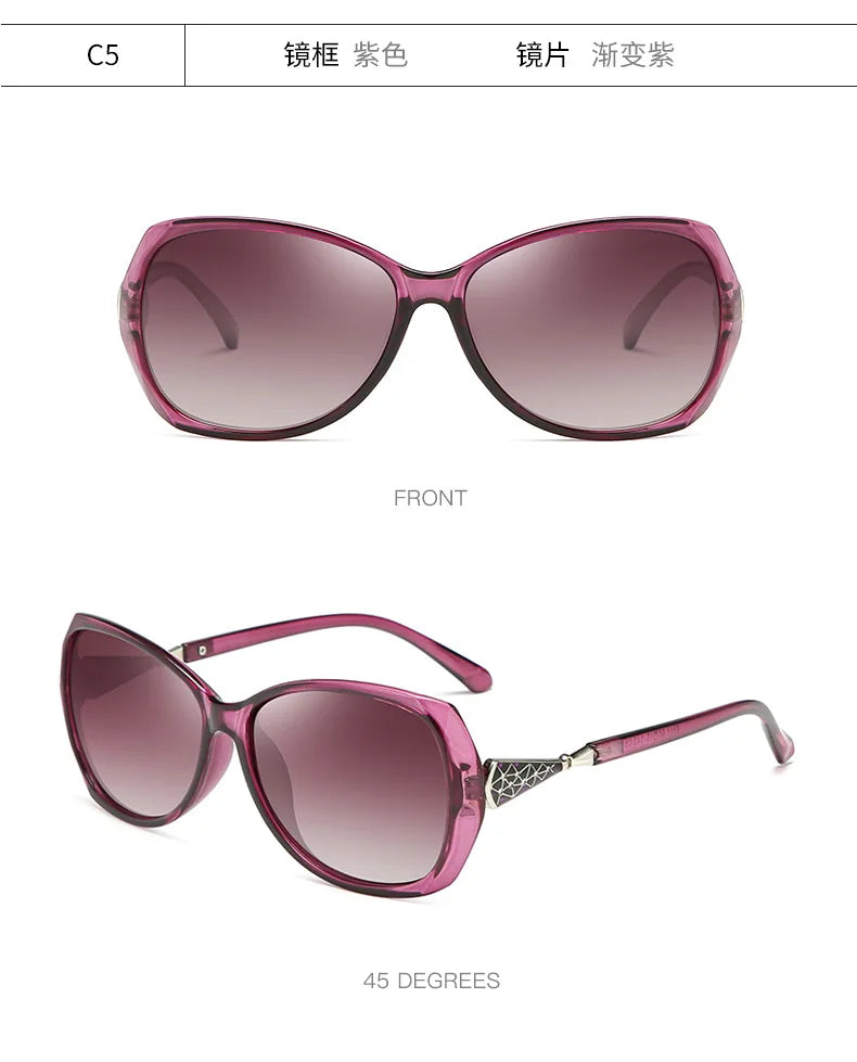 Lunettes de soleil pour femmes, lunettes polarisées, lunettes optiques, prescription personnalisée, myopie, hypermétropie