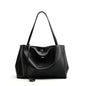 Sac à bandoulière pour femme de luxe en cuir véritable, grand sac à capacité élevée avec ailes, sac à main, sac décontracté pour fête et voyage, sacs à main Y2K, sac fourre-tout rétro