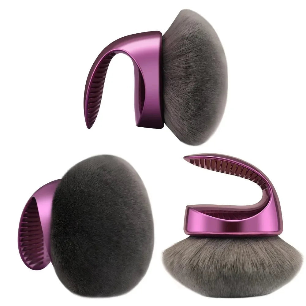 Pinceau Kabuki Corps Beauty Blend & Blur Extra Large avec poils véganes, pinceau professionnel pour autobronzant, applicateur de fond de teint pour estompage professionnel