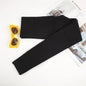 Leggings côtelés sans couture pour femmes, taille haute, effet galbant pour les fesses, collants d’entraînement, couleur unie, pantalon de fitness simple, vêtement décontracté