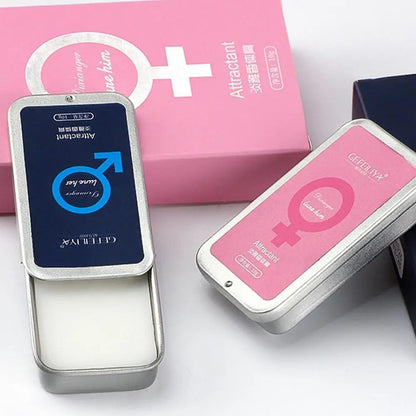 Baume parfumé aux phéromones pour le corps 10 g, fragrance longue durée, déodorant, parfum portable, eau de Cologne parfumée pour femmes, produit de soin de la peau