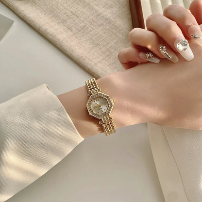 Montres pour femmes de marque haut de gamme, montres-bracelets de luxe, montre mode pour femme en or, montre bracelet élégante pour femme, horloge élégante pour femme, montre femme