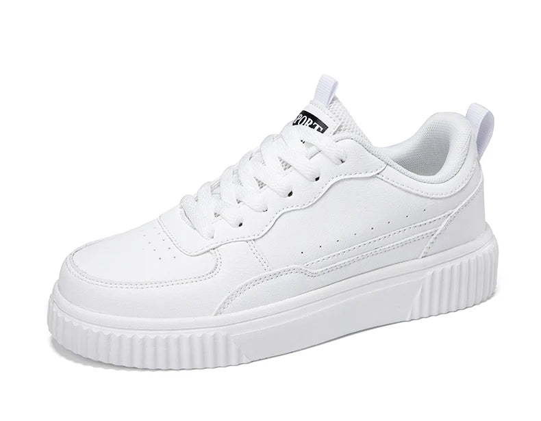 Chaussures décontractées pour femmes, respirantes, plates, pour la marche, baskets blanches, chaussures féminines de sport, de course, de marche en extérieur pour hommes