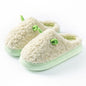 Pantoufles d’hiver pour femmes - Chaussons doublés en polaire pelucheuse, chaussons chauds en coton pour l’intérieur/l’extérieur avec semelle antidérapante