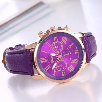 Montres pour femmes de marque, style sport et mode, montre pour dames, montre en cuir, montres-bracelets à quartz pour hommes, filles et femmes, montre femme