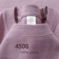 T-shirts unisexes 100 % coton 450 g de haute qualité T-shirts blancs T-shirt vierge d’été pour homme T-shirts pour homme