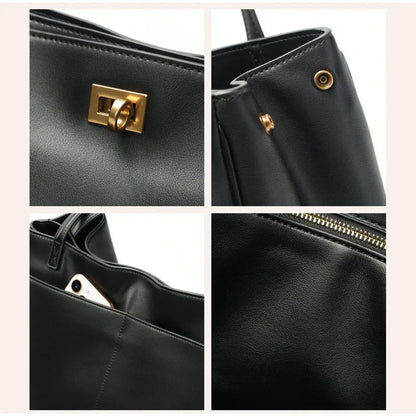 Sac à bandoulière pour femme de luxe en cuir véritable, grand sac à capacité élevée avec ailes, sac à main, sac décontracté pour fête et voyage, sacs à main Y2K, sac fourre-tout rétro