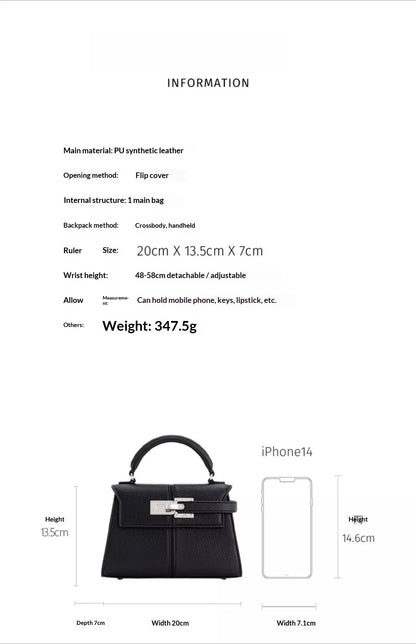 Sac trapézoïdal JW PEI, nouveau style, en cuir véritable, sac pour femme, haut de gamme, polyvalent, sac bandoulière, tendance, style niche