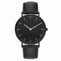 Montre élégante pour femme, simple, nouvelle collection 2023, rose et blanc, bracelet en cuir, montre-bracelet pour femme avec robe, montre féminine décontractée, idée cadeau tendance, Montre Femme