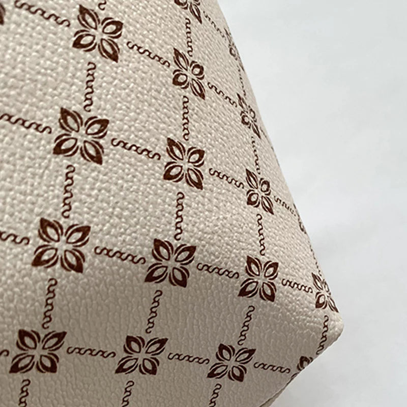 Nouveau sac à main pour la presbytie, texture en cuir souple, grand cabas grande capacité pour femme avec accessoires suspendus, sac à bandoulière