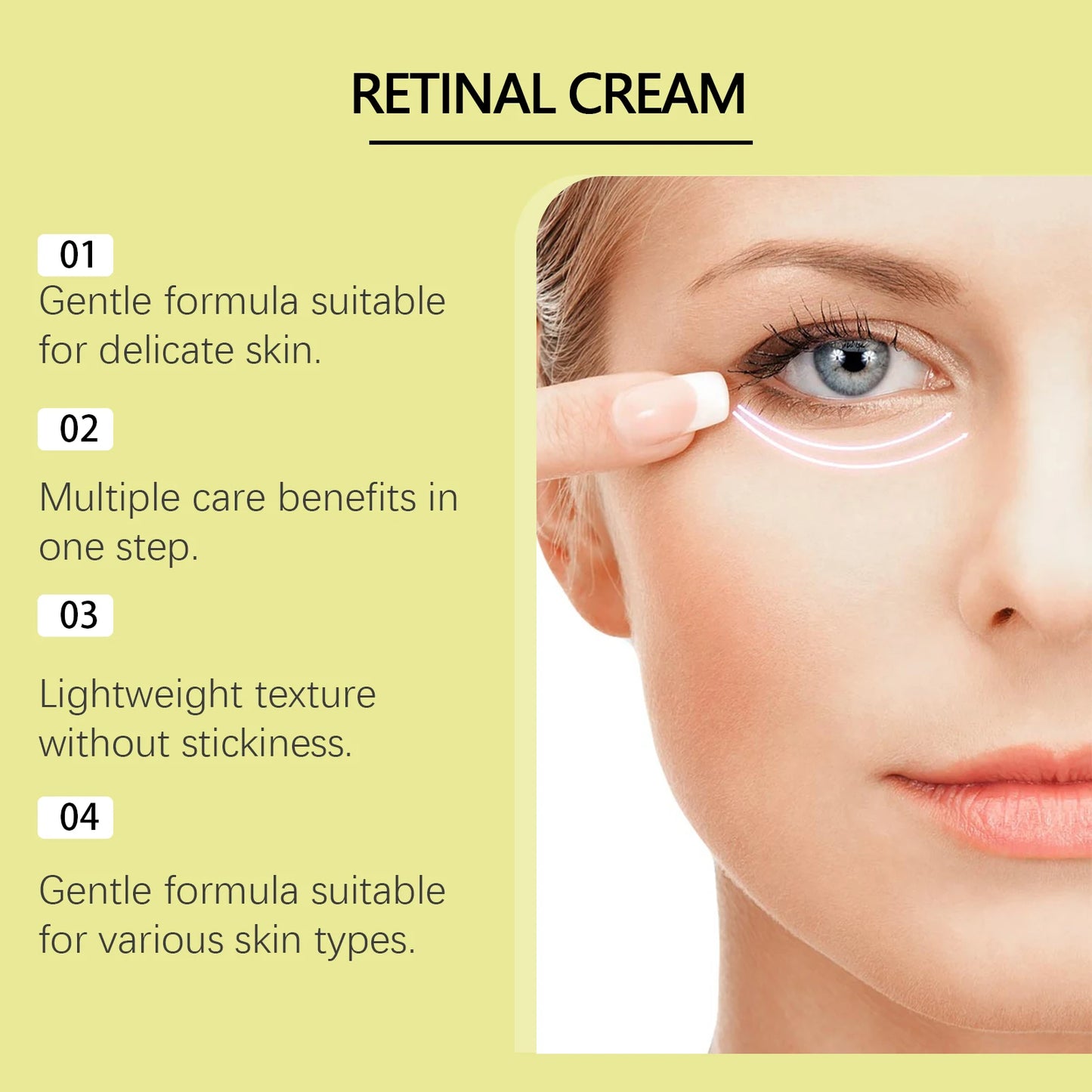 Crème au rétinol anti-âge pour femmes, crème hydratante raffermissante et éclaircissante pour le visage, hydratation profonde, crème de nuit pour peau sèche et sensible en hiver