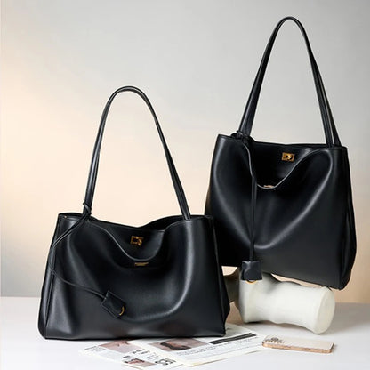 Sac à bandoulière pour femme de luxe en cuir véritable, grand sac à capacité élevée avec ailes, sac à main, sac décontracté pour fête et voyage, sacs à main Y2K, sac fourre-tout rétro