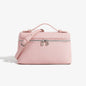 Sac à bandoulière en grain de litchi au style haut de gamme et de niche, mode simple, type boîte à lunch pour femme, exquis mini sac à main porté main et en bandoulière