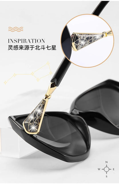 Lunettes de soleil pour femmes, lunettes polarisées, lunettes optiques, prescription personnalisée, myopie, hypermétropie