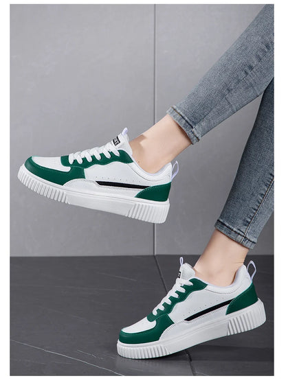 Chaussures décontractées pour femmes, respirantes, plates, pour la marche, baskets blanches, chaussures féminines de sport, de course, de marche en extérieur pour hommes