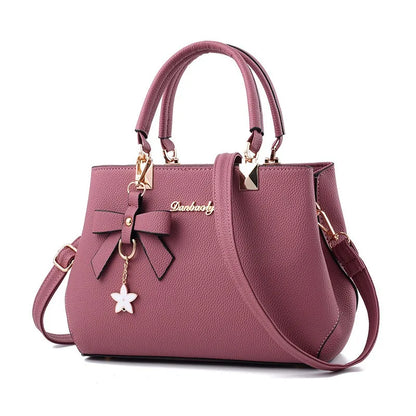 Nouvelle version coréenne tendance automne-hiver, sac pour femme avec nœud, sac portable à bandoulière, sac messager, sac « killer », sac pour maman, grande capacité