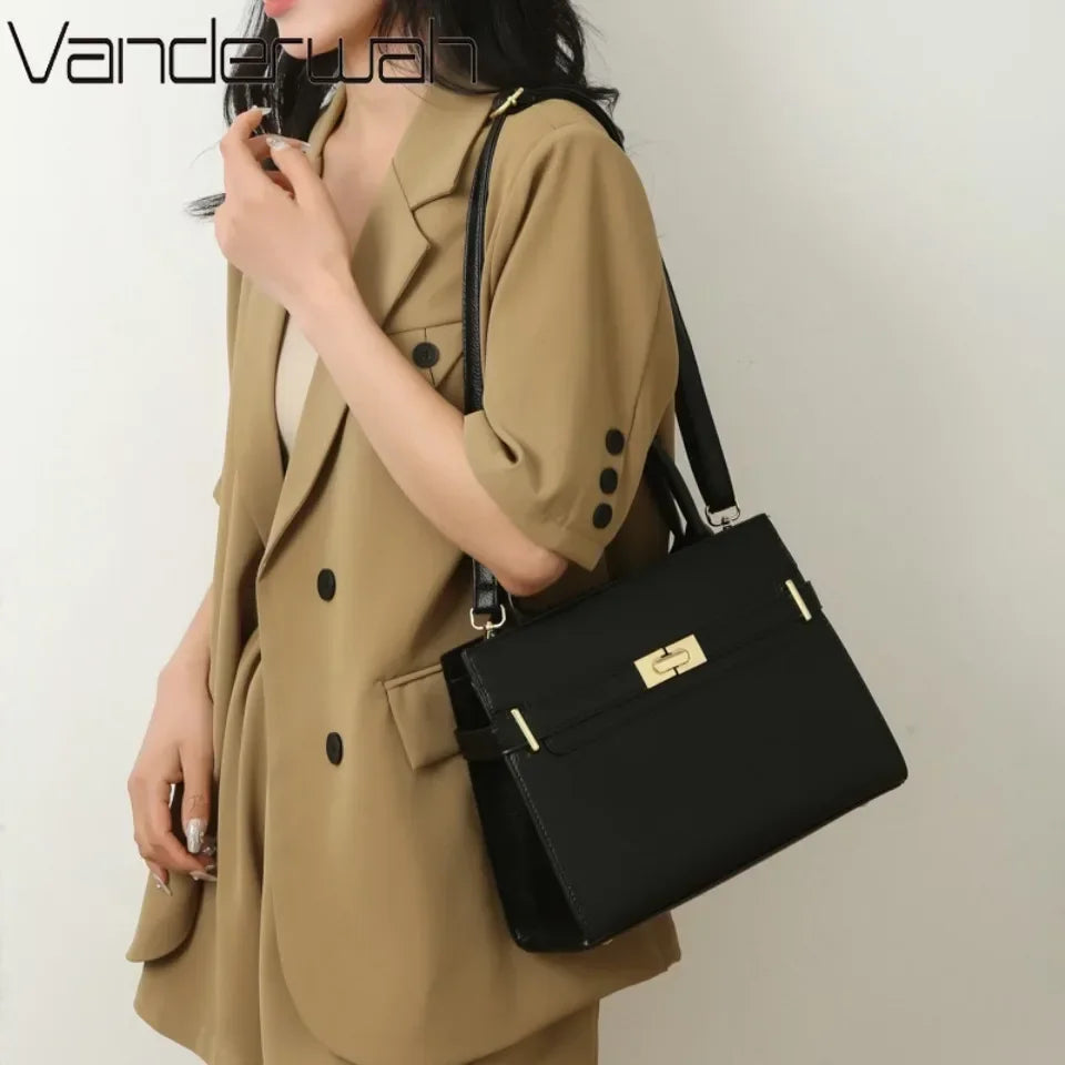 3 ensembles ou 1 grand sac à main pour femme, sacs grande capacité de luxe, sacs à bandoulière et portés croisés, petit porte-monnaie, sac en cuir de qualité, tendance 🔥