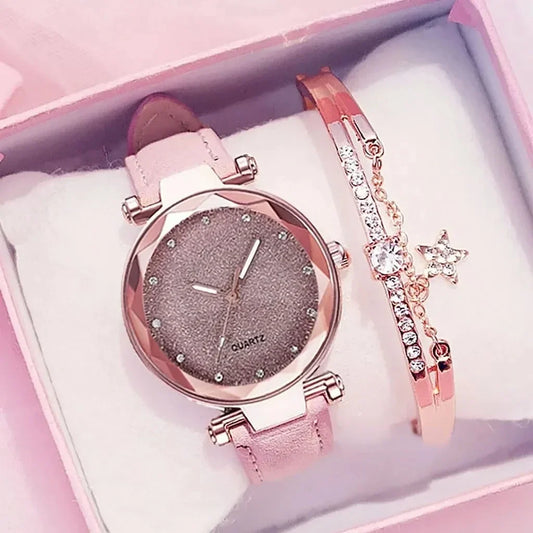 Nouvelle montre-bracelet de luxe à strass pour femme, montre ciel étoilé, montre-bracelet pour dames, Relogio Feminino, Reloj Mujer, Montre Femme, Horloge