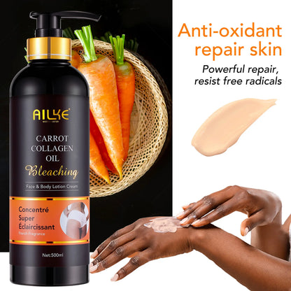 Ensemble de soins de la peau au collagène AILKE pour femmes, hydratant, blanchissant, élimine les taches de rousseur, les taches brunes, les points noirs, kit éclaircissant pour la peau