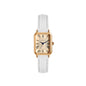 Montre-bracelet décontractée rétro à affichage numérique, cadran carré, bracelet en cuir, montre à quartz tendance pour femme, idée cadeau