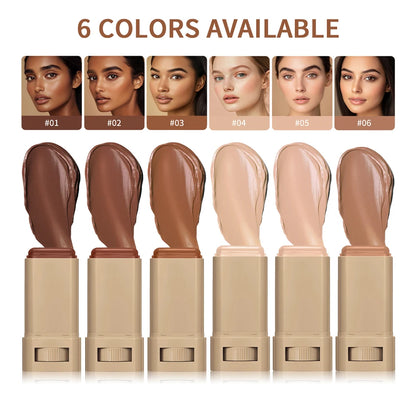 Nouveau sérum baume teinté pour la peau, enrichi, texture soyeuse, couvrance hydratante, effet repulpant, teint uniforme, meilleur fond de teint en stick, maquillage de voyage