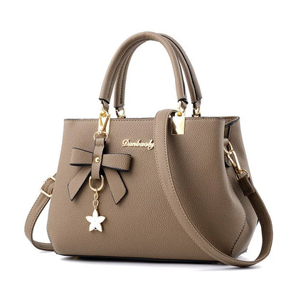 Nouvelle version coréenne tendance automne-hiver, sac pour femme avec nœud, sac portable à bandoulière, sac messager, sac « killer », sac pour maman, grande capacité
