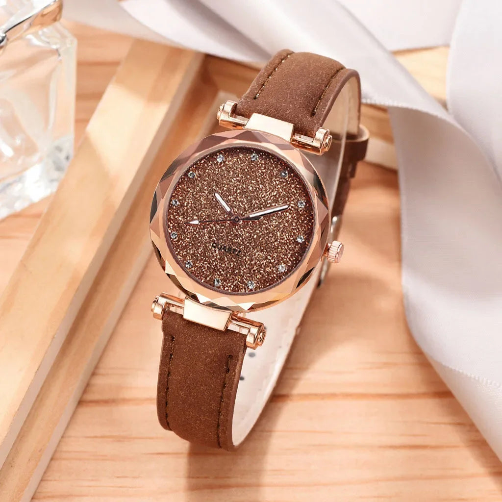 Nouvelle montre-bracelet de luxe à strass pour femme, montre ciel étoilé, montre-bracelet pour dames, Relogio Feminino, Reloj Mujer, Montre Femme, Horloge
