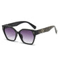 Nouvelle marque de mode de luxe lunettes de soleil pour femmes et hommes, élégantes lunettes œil-de-chat glamour pour femmes, lunettes de soleil tendance pour femmes, lunettes glamour.