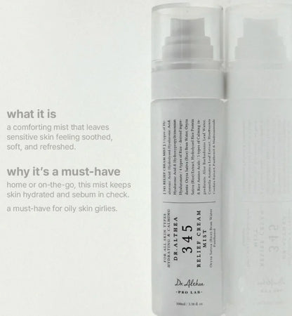 Crème Originale Dr.Althea 147 Barrier 345 Relief, crème antioxydante éclaircissante, hydratante, réparation intensive, brume essence coréenne