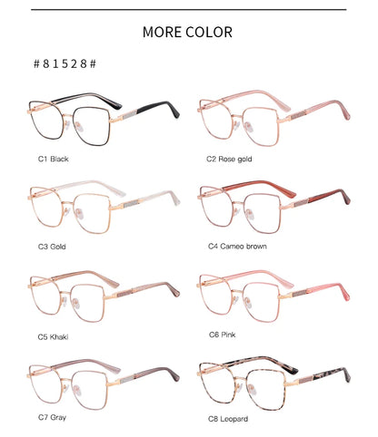 Lunettes optiques carrées ultralégères en acétate JMISUS 2026 pour femme, style papillon, anti-lumière bleue, photochromiques, adaptées à la vue sur ordonnance