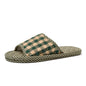 Pantoufles d’intérieur légères en coton doux à motif floral, chaussures de sol rétro et tendance pour la maison, pantoufles antidérapantes pour couple